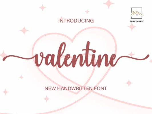  Valentine's Day Script & Handwritten Font