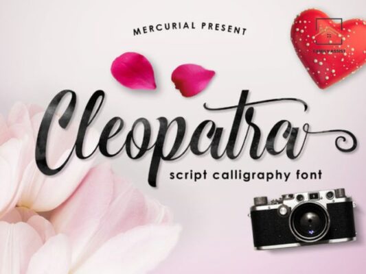 Cleopatra Script & Handwritten Font
