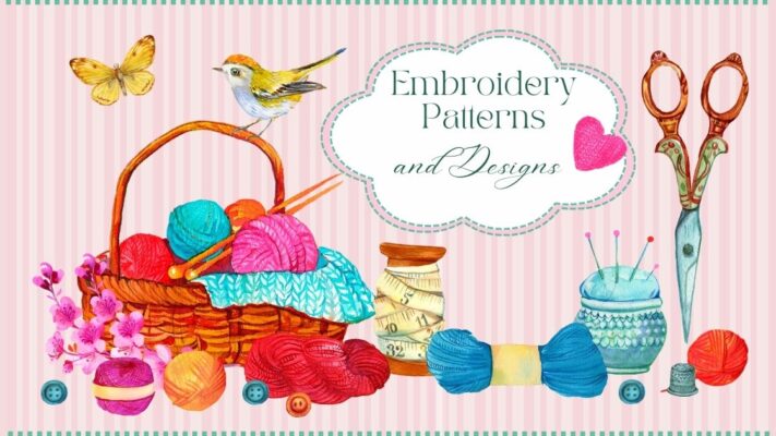 10+ Free Embroidery Patterns and Designs