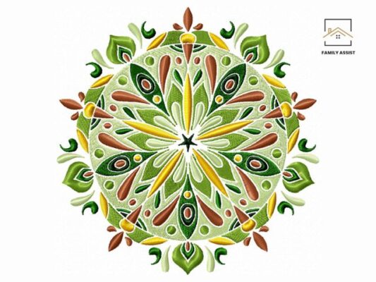 Mandala Embroidery Pattern